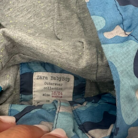 Zara baby boy jacket 18-24 months old - Picture 3 of 5